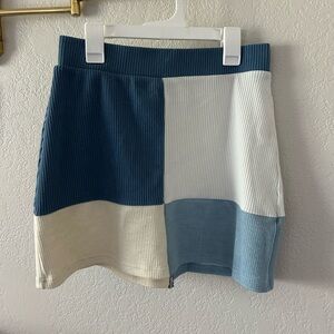 La Hearts Patchwork Skirt